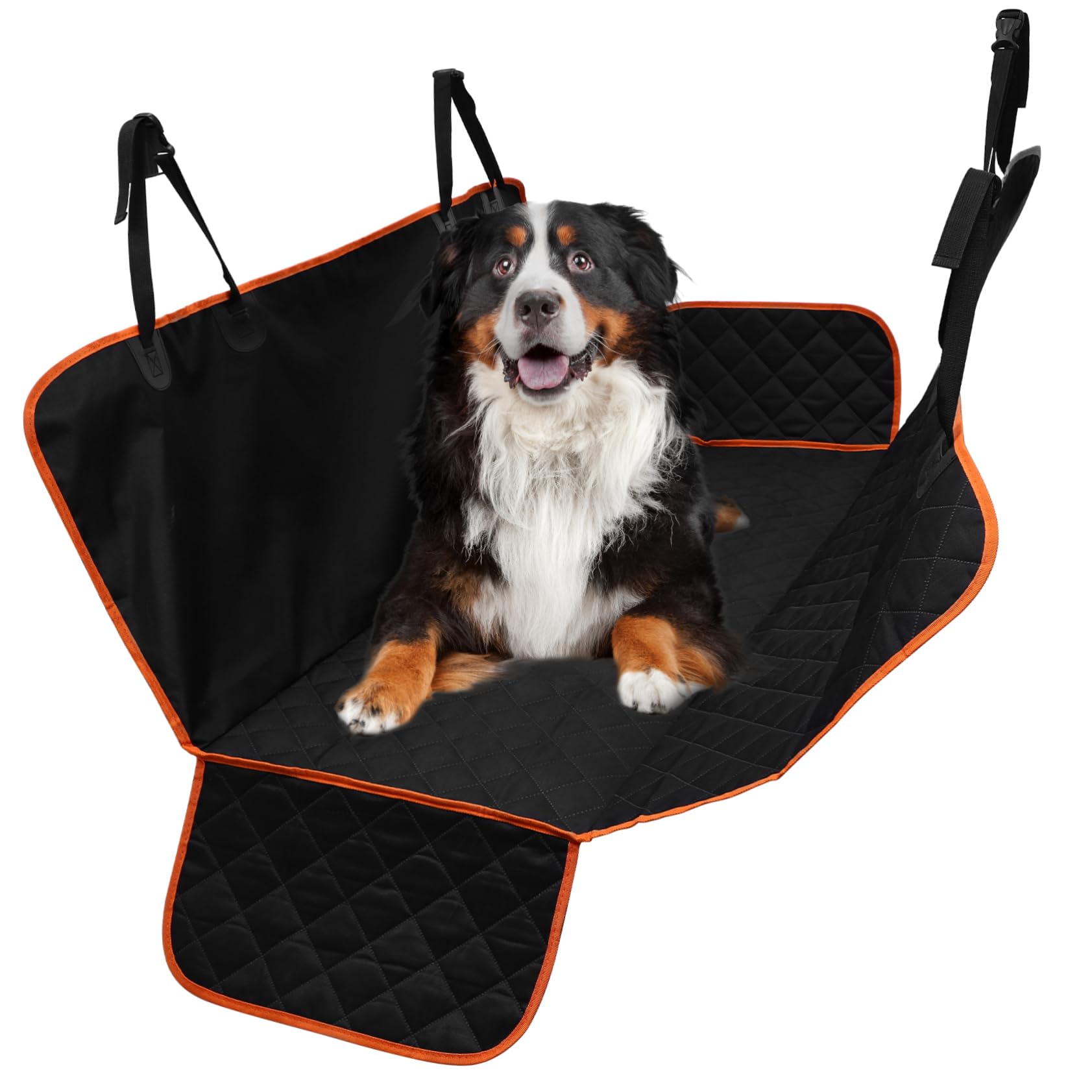 minkissy Alfombra para Mascotas Funda para Asiento de Perro Hamaca para Coche Protector para Asiento de Coche la Parte Trasera Accesorios