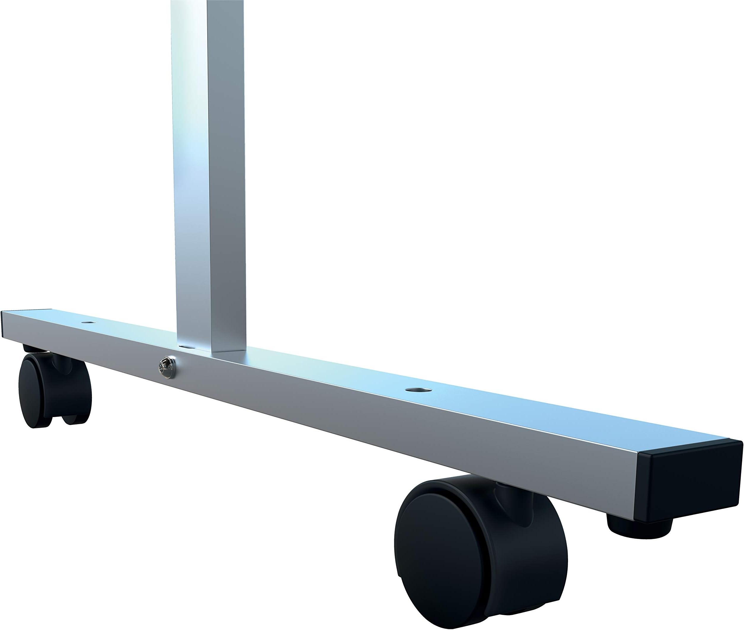 Social Distancing Screen, Premium Plus Clear PVC Protective Screen Divider & Barrier, Pack 4 Wheels Castor Wheels