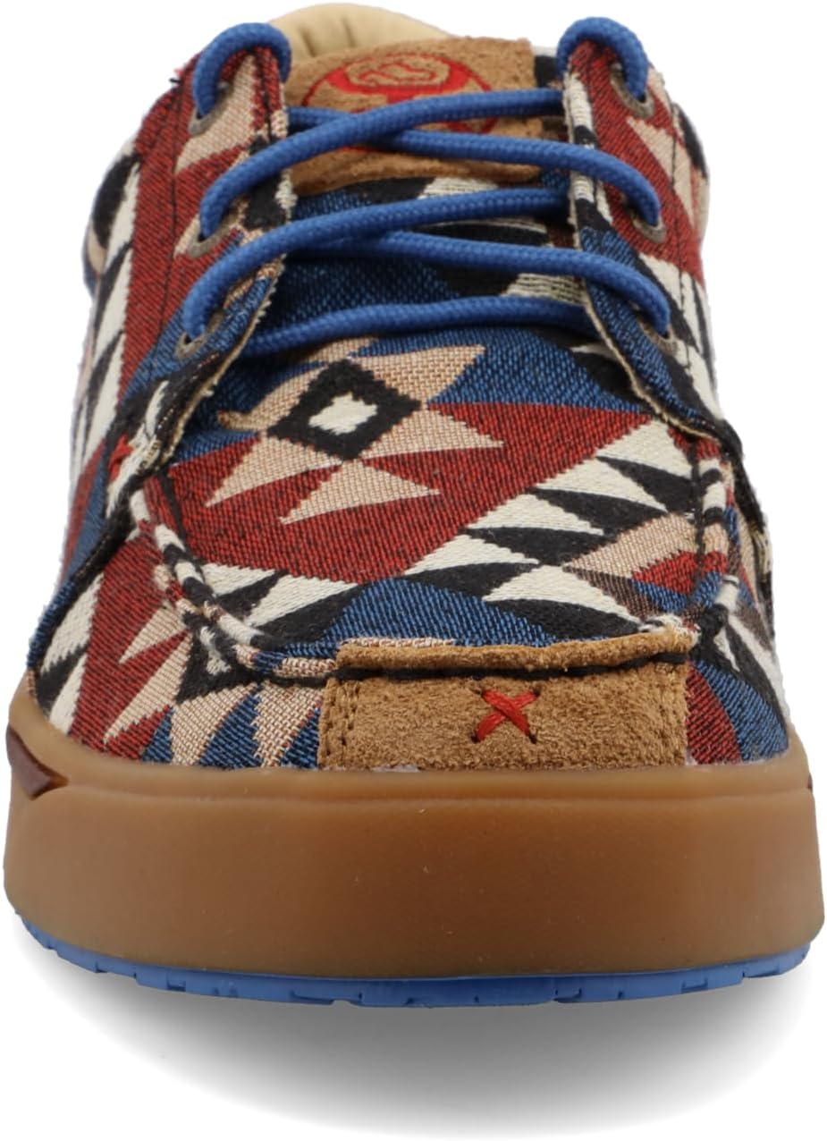Twisted X Men's Hooey Loper, Moc Toe, Graphic Pattern Canvas, 10.5 M - Image 3