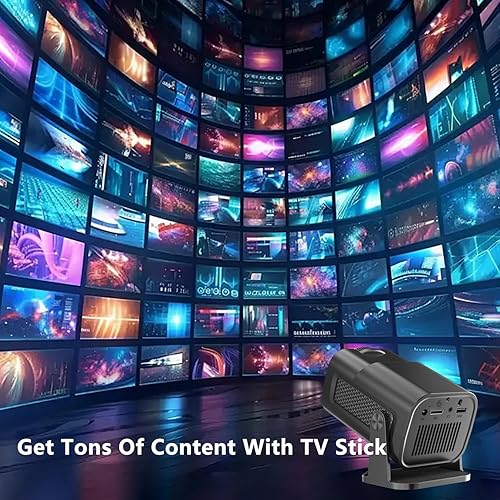 Miniatura 4 de Mini proyector, 2025 Full HD 1080P compatible con proyector de video, proyector de película pequeña portátil, compatible con iOSAndroidWindowsTV