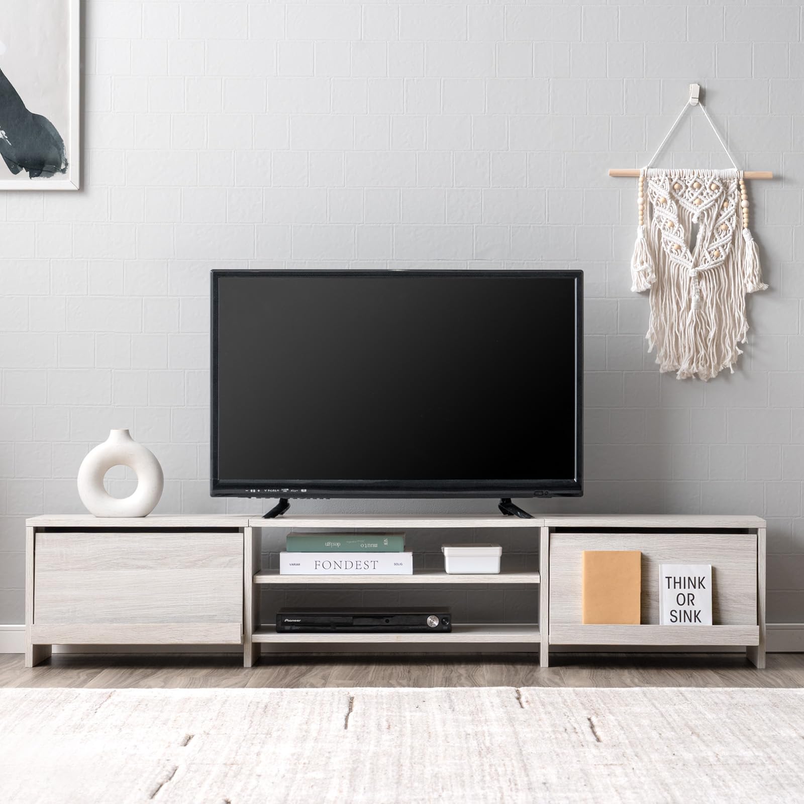 テレビボード　150cm　タンスのゲン Amazon｜タンスのゲン テレビ台 幅150cm 50型対応【本や写真を飾れる