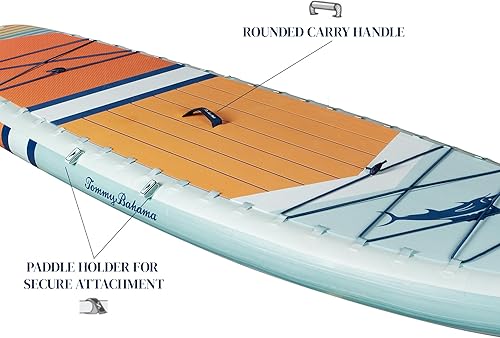 Vista 22 de ISLE Paquete de tabla de kayak y remo 2 en 1 – Tabla de remo de pie y kayak, incluye asiento, remo, bomba, bolsa, 11.6 x 35.5 x 6 pulgadas - máx.