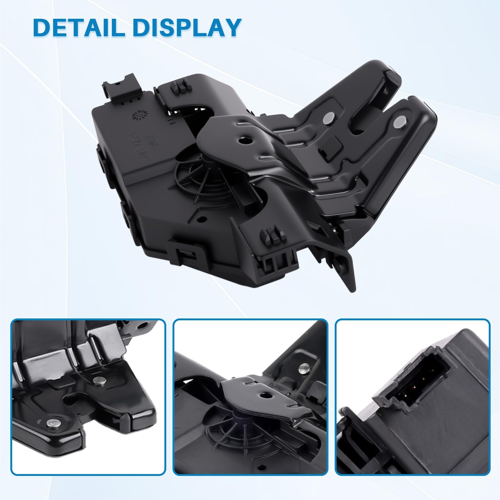 Cerradura de puerta trasera Cerradura de puerta trasera Reemplazo de cerradura de maletero para E46 E60 E63 E64 E81 E82 E85 E86 E87 E88 1998-2013 Accesorios de automóvil Pieza # 51247840617
