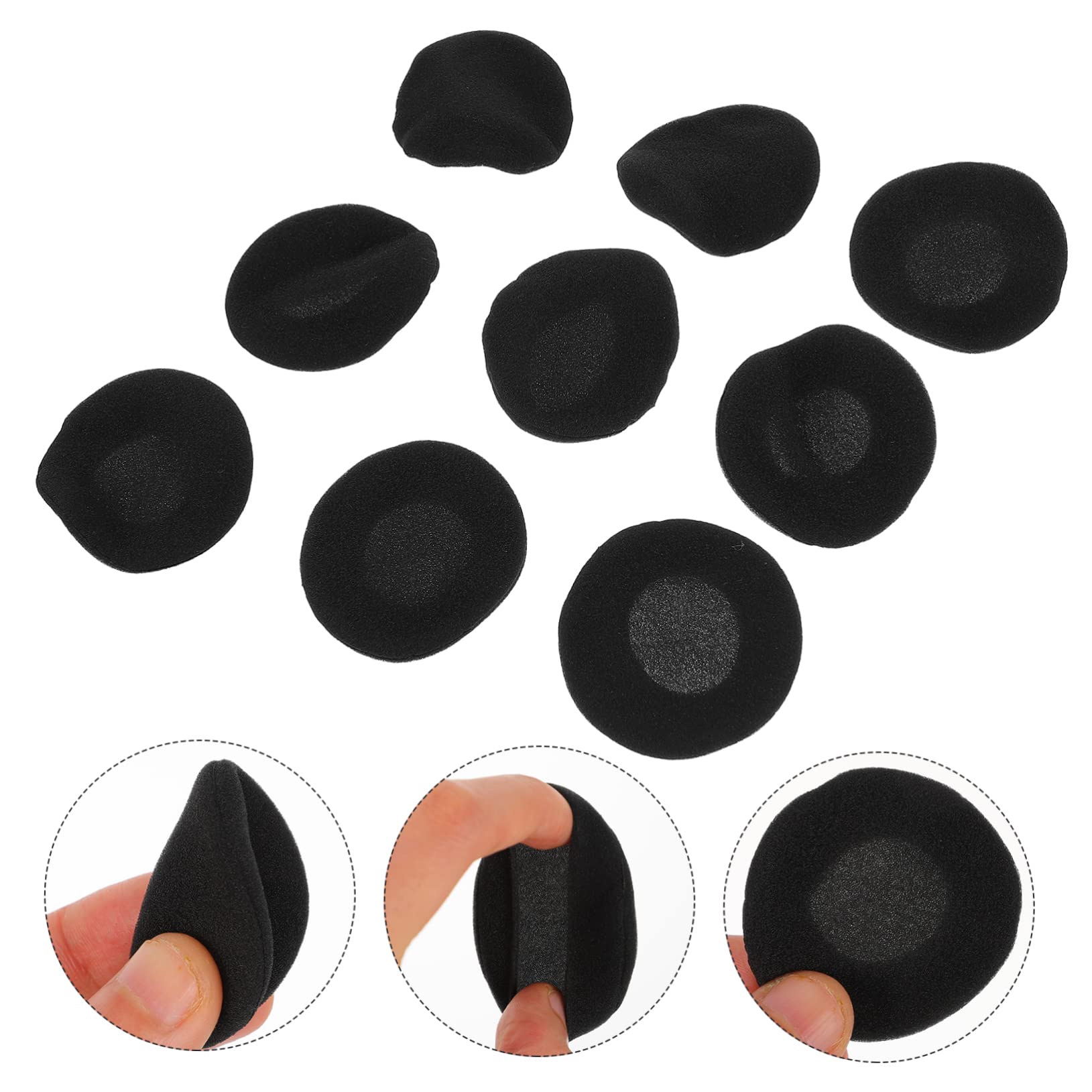 6 Set Cuscinetti Ricambio Auricolari Morbidi Spugna Copriauricolari Per Cuffie Comfort Elevato E Durata Prolungata Per Uso Quotidiano 30 Pezzi*6