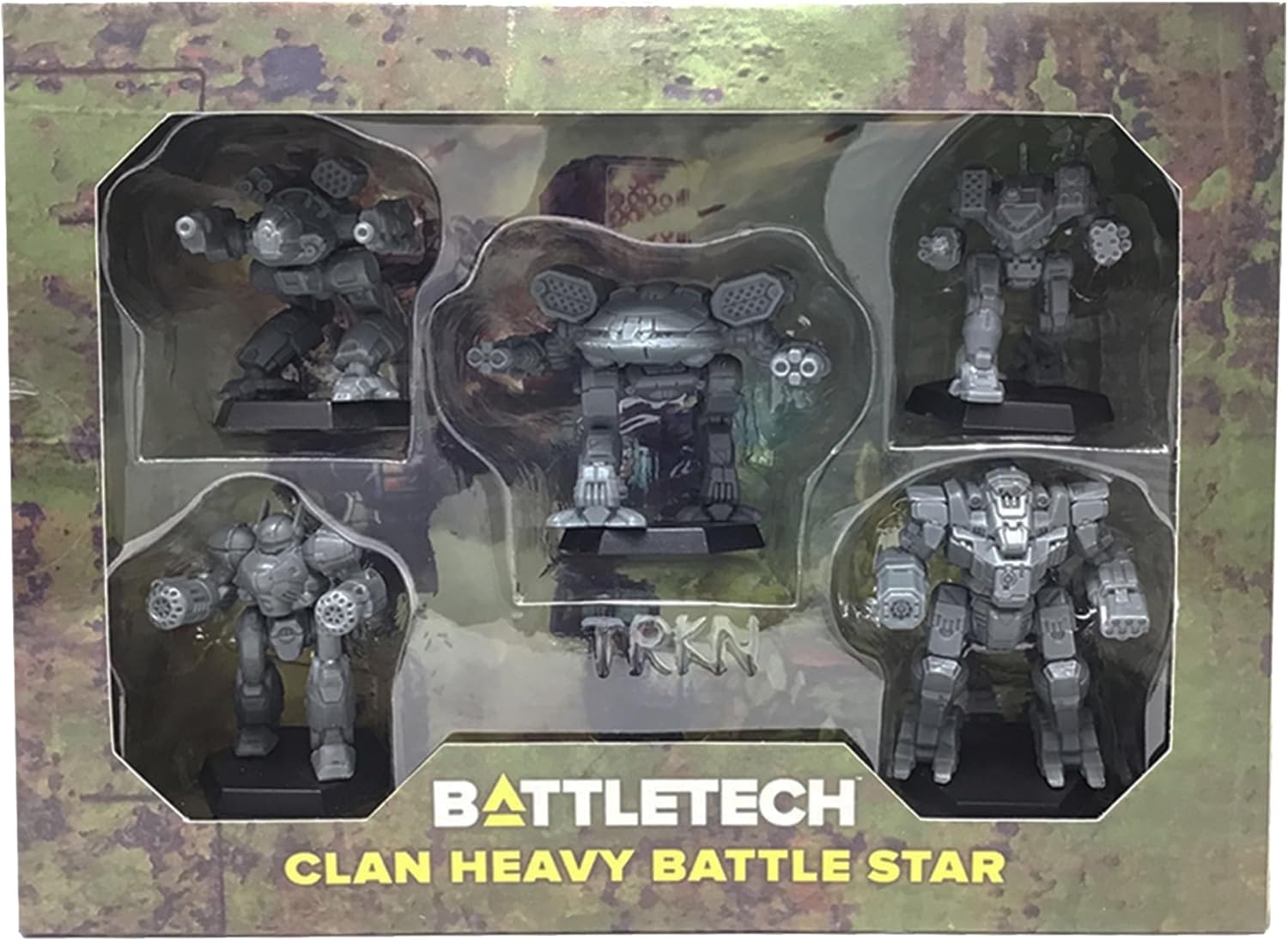 BattleTech Clan Heavy Battle Star - Miniatures Wargame for 2+ Players, Ages 14+, 1.5 Hours+ Play Time - Classic Mech Warfare Collection by Catalyst Game Labs