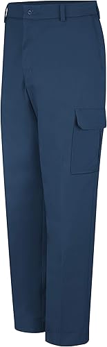 Miniatura 3 de Pantalones cargo industriales Red Kap para hombre, resistente a las manchas, de calce relajado