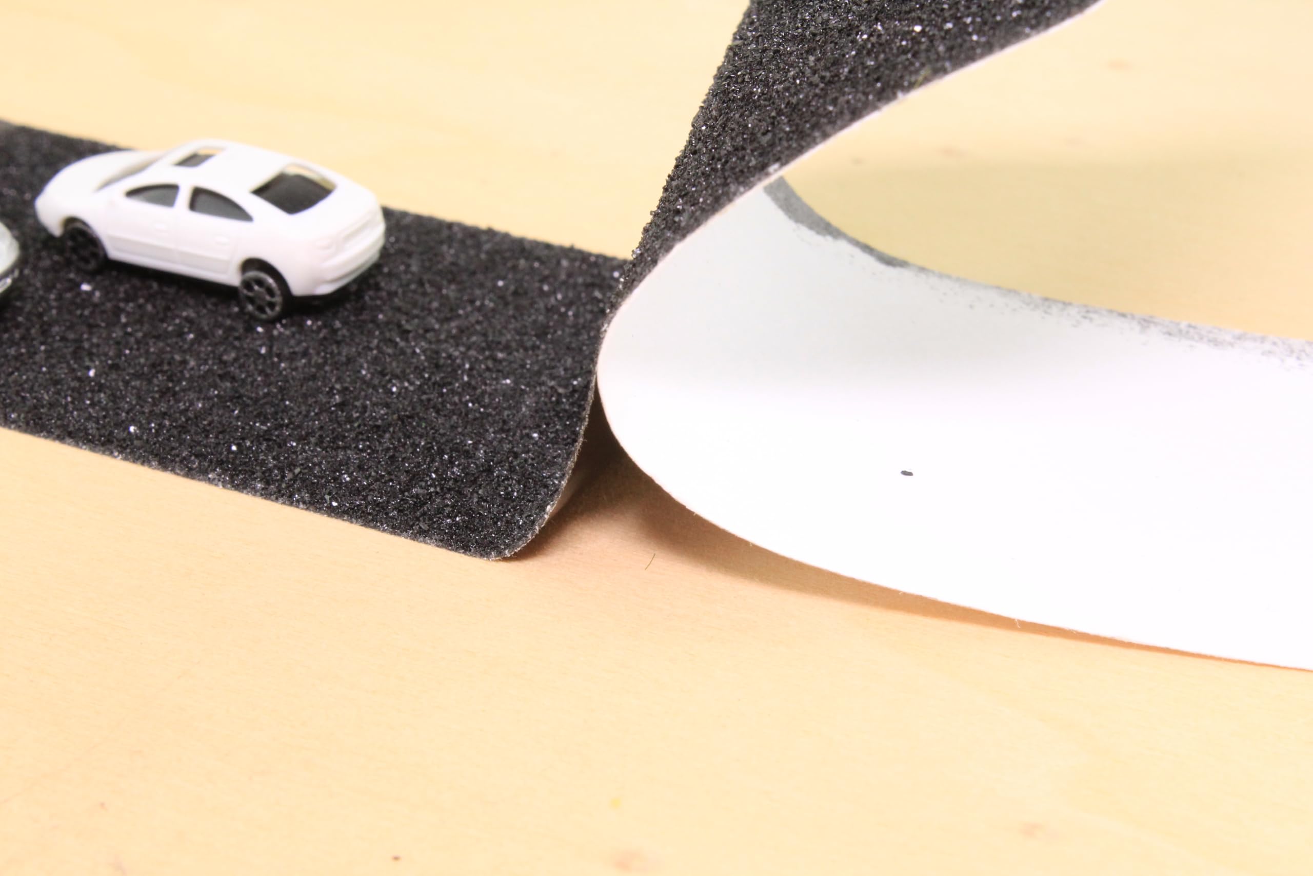 Cinta Adhesiva Para Carreteras De Maqueta H0/N - Rollo 5 M X 50 Mm, Color Gris, Autoadhesiva