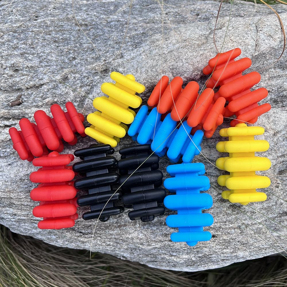 SHARROW Tiro con L'Arco Stabilizzatore degli Arti dell'Arco Compound, Stabilizzatore di Prua Flettenti Gomma Ammortizzatore degli Arti di Arco Accessori per la Caccia
