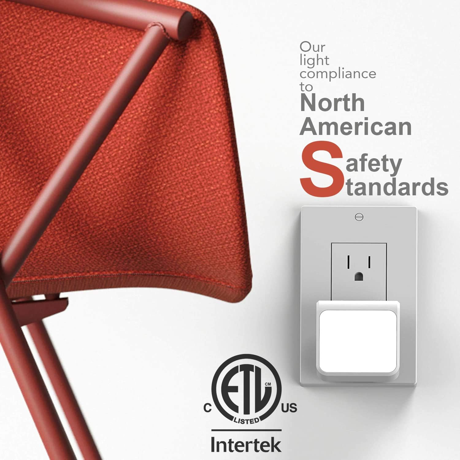 Plug-in LED Night Light, MagicPro Auto Dusk to Dawn Sensor, Adjustable Brightness and Color, Warm White, Cool White Lights for Bathroom, Hallway, Bedroom, Kids Room, Kitchen, Stairway, 2 Pack - - 