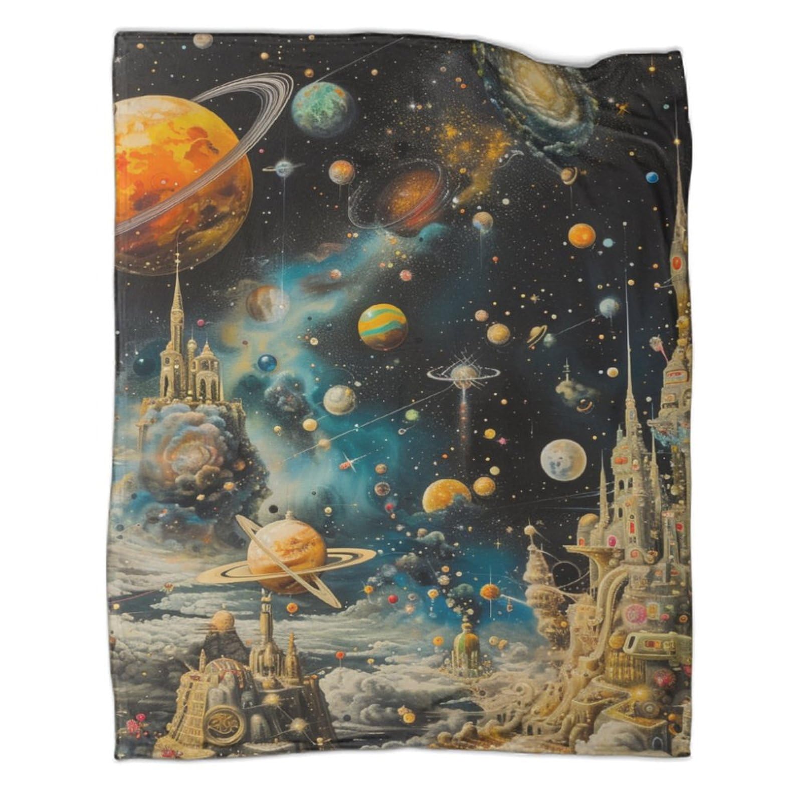 Couverture de voyage plaid microfibre douce chaude pour lit canapé adulte enfant 100x130