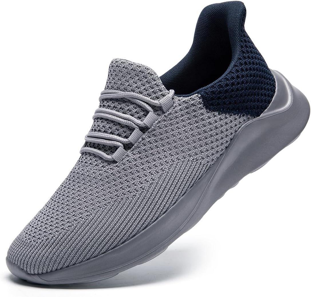 VGPSFN Mens Trainers Running Walking Shoes Tennis Sport Gym Sneakers Casual Comfortable Lightweight Non-Slip Breathable Fashion Workout Shoes VGPSFN Mens Trainers Running Walking Shoes Tennis Sport Gym Sneakers Casual Comfortable Lightweight Non-Slip Breathable Fashion Workout Shoes