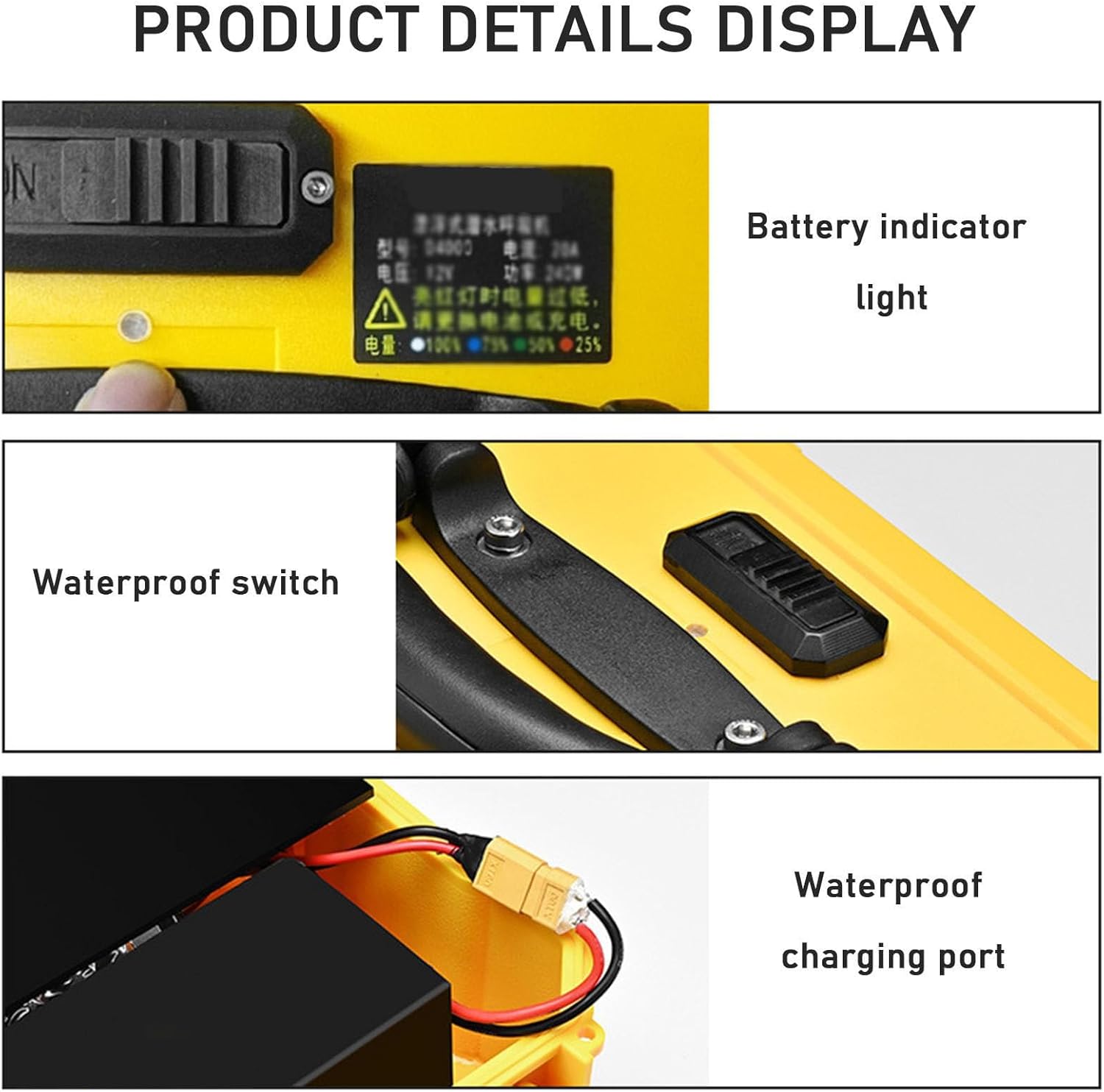 Diving Compressor Rebreather, Portable Diving Ventilator, Maximum Diving Depth 10m/15m, Endurance 3/5.5 H, with Night Warning Light, Waterproof Protection, for Travel, Recreational Diving