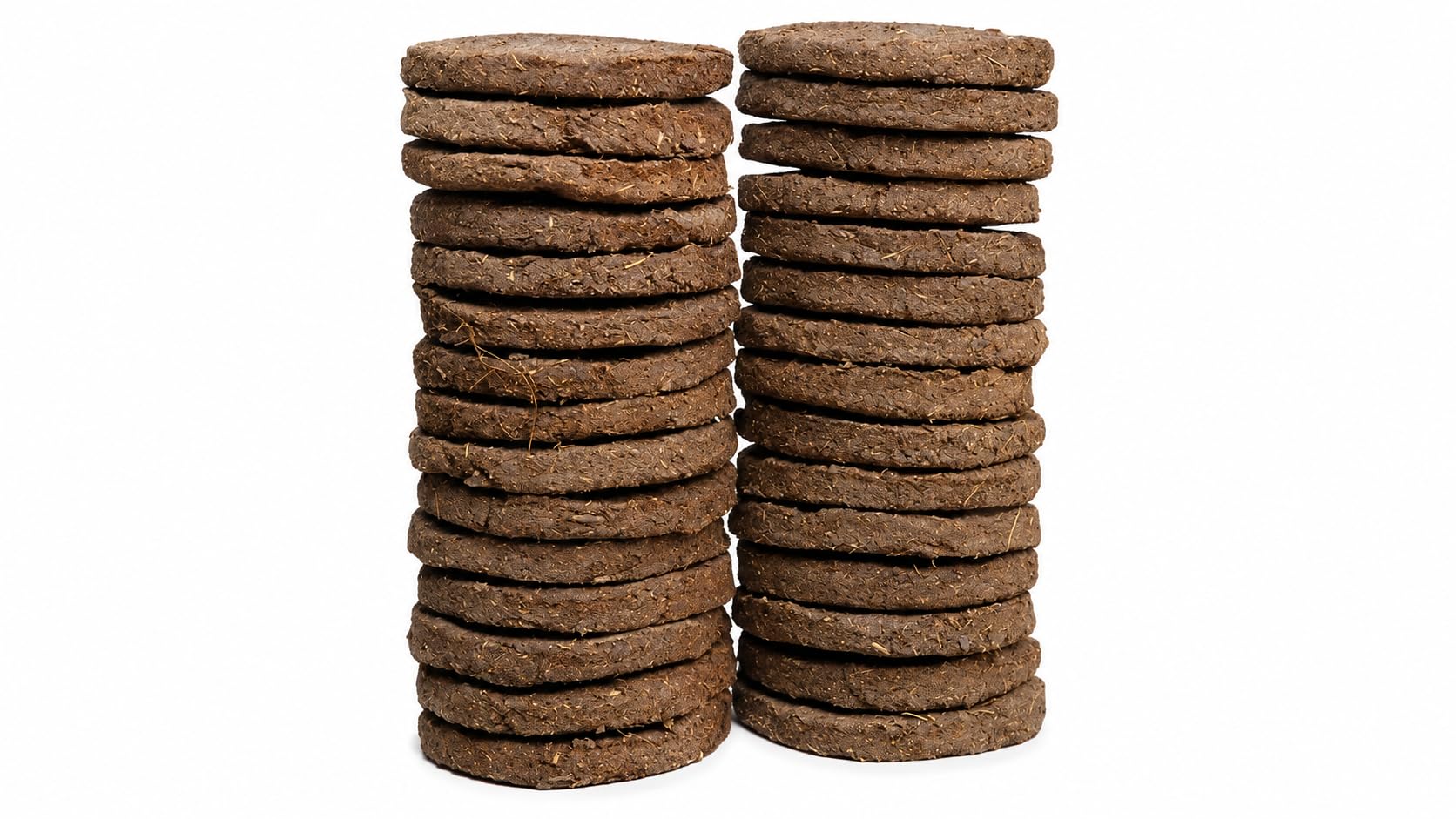 Cow Dung Cakes, Round Disc Shape, Natural Organic Material, for Hawan Puja Rituals (Pack of 9)-image-38
