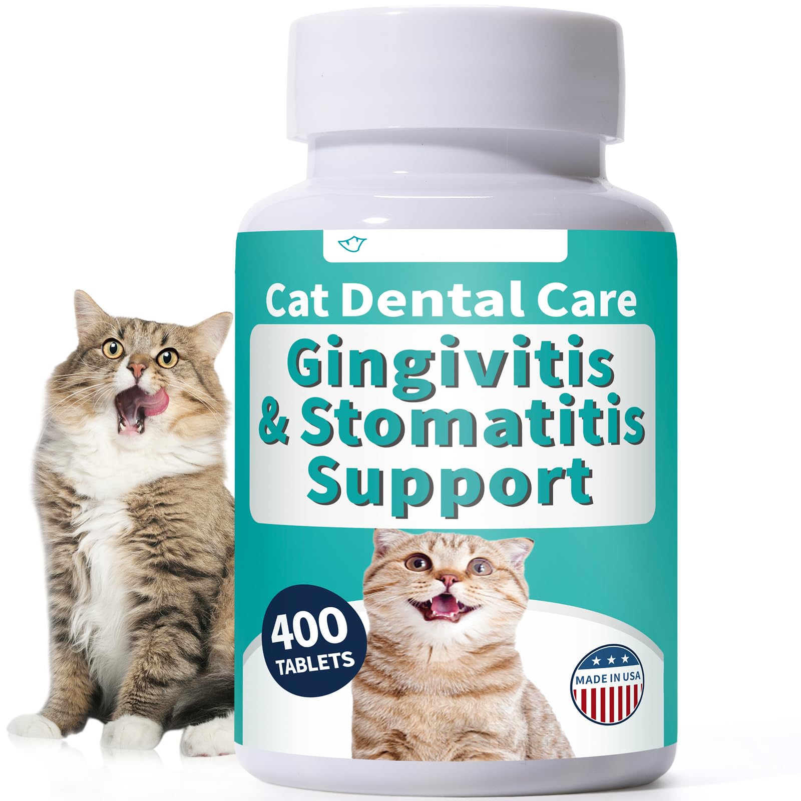 Cat Dental Care, Cat Gingivitis and Stomatitis Support GHK-Cu Copper : Pet Supplies