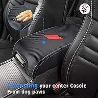 Vista 4 de INTGET Cubierta de Consola Central para Accesorios de Dodge Charger 2011-2020 2021 2022 2023 para Chrysler 300 2015-2022 Cubierta de Reposabrazos