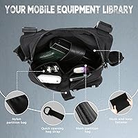 Vista 3 de Bolsa de Pecho para Deportes al Aire Libre para Hombres, Funda de Chaleco de Pecho se Adapta a la Mayoría de Pistolas, Paquete de Pecho de Viaje EDC