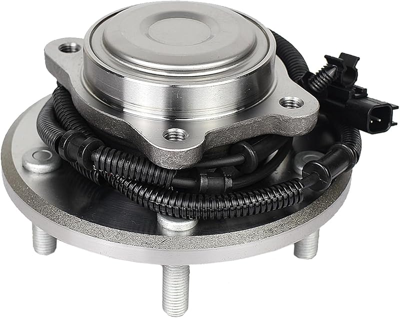Cubo de roda traseiro com rolamento e ABS Autoround 512360 para Chrysler Town & Country, Dodge Grand Caravan e Volkswagen Routan – 1 unidade