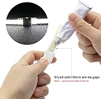 Vista 6 de PAUTIX Conectores para tira de luz LED COB impermeable IP68, kit de conectores de extensión LED, 4 conectores de combinación transparentes sin