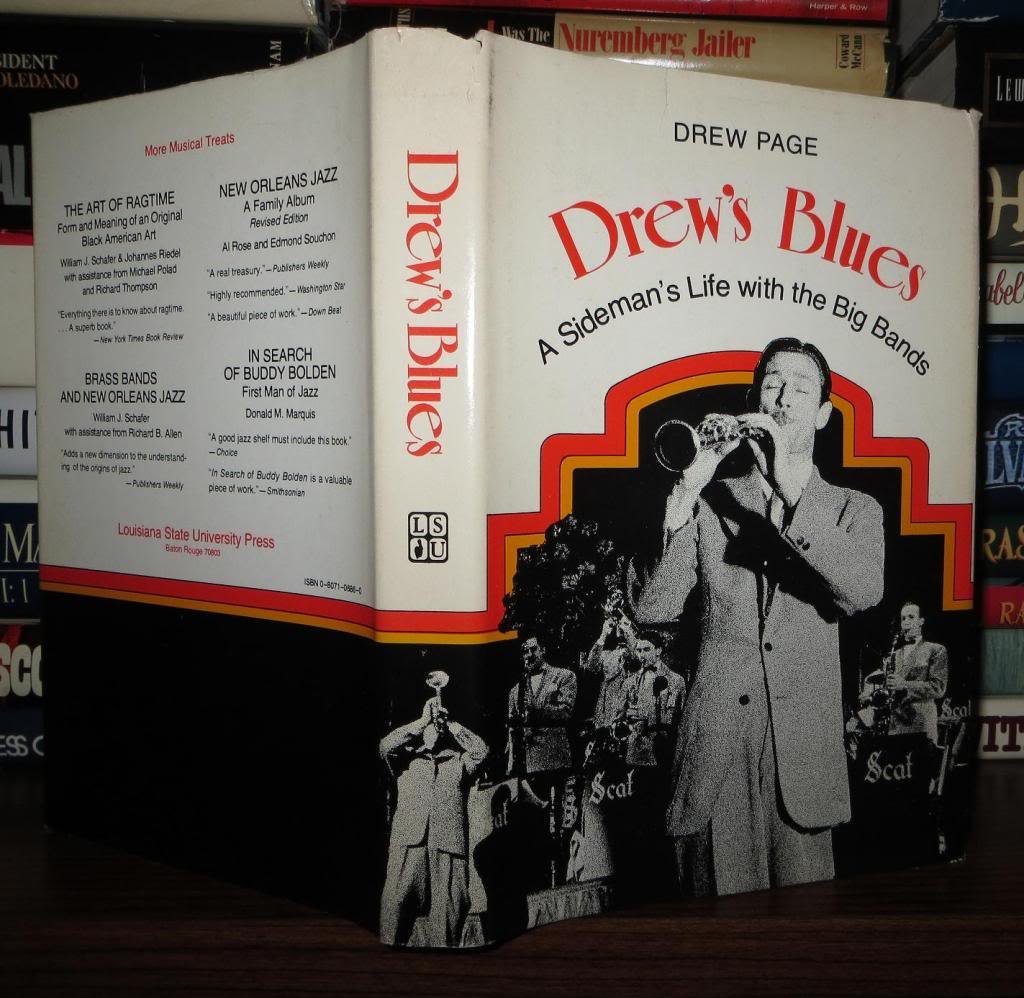 Drew's Blues livre jazz autobiographie sur l'histoire des grands big bands américains
