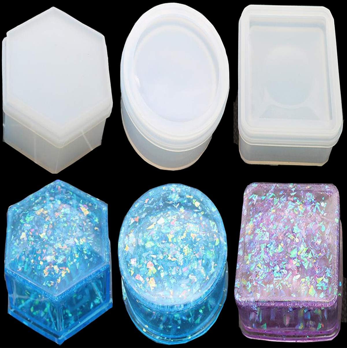 stampo a cubo per resina