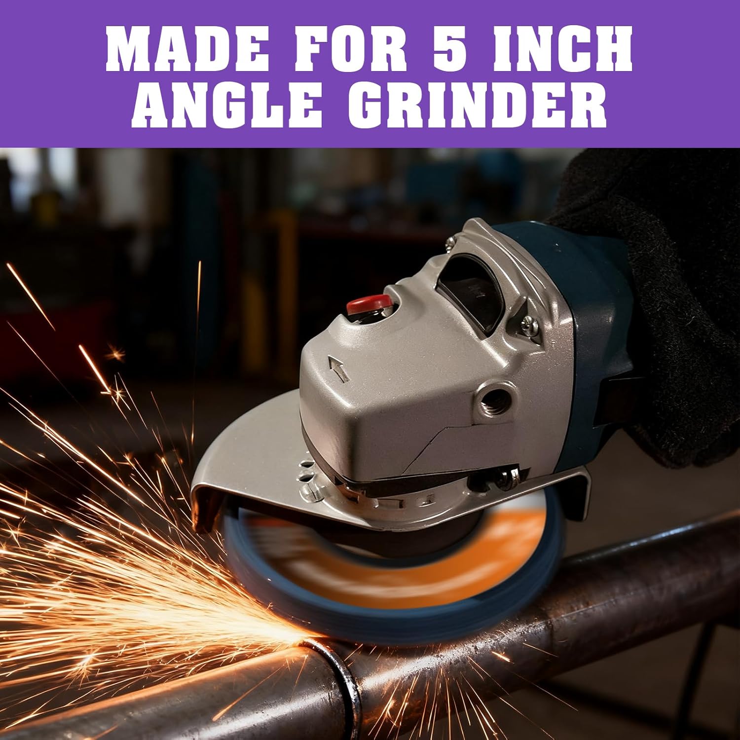 Angle Grinder Attachments-Discs Stripping for Wheel Remove Paint Coating Rust Welds Oxidation (5Pcs-5‘’ x 7/8‘’)