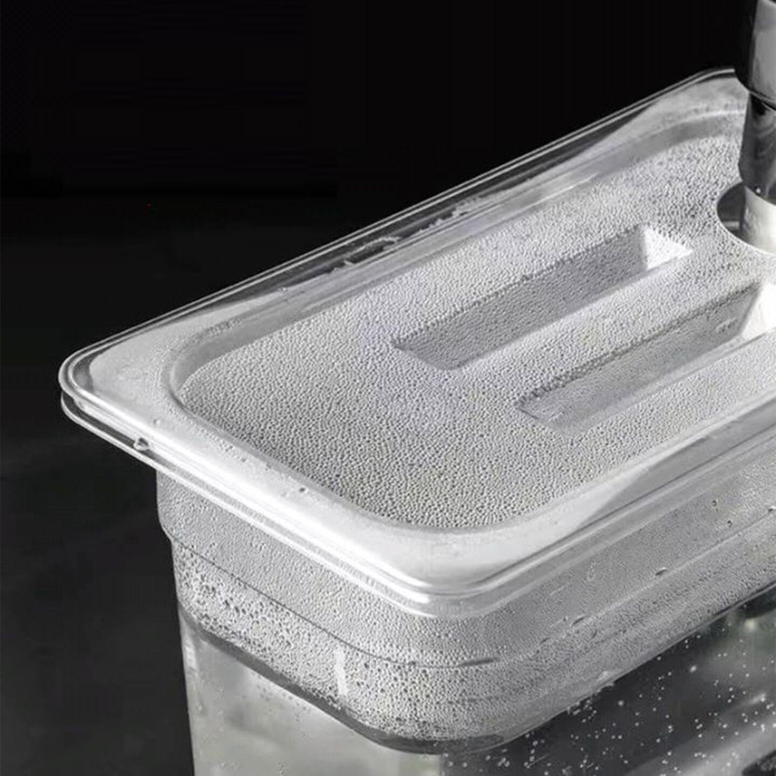 Cuve Sous Vide Réservoir d'Eau Sous Vide avec Couvercle | Boîte de Immersion Transparente Étanche pour Food Truck Camping-Car Restaurant
