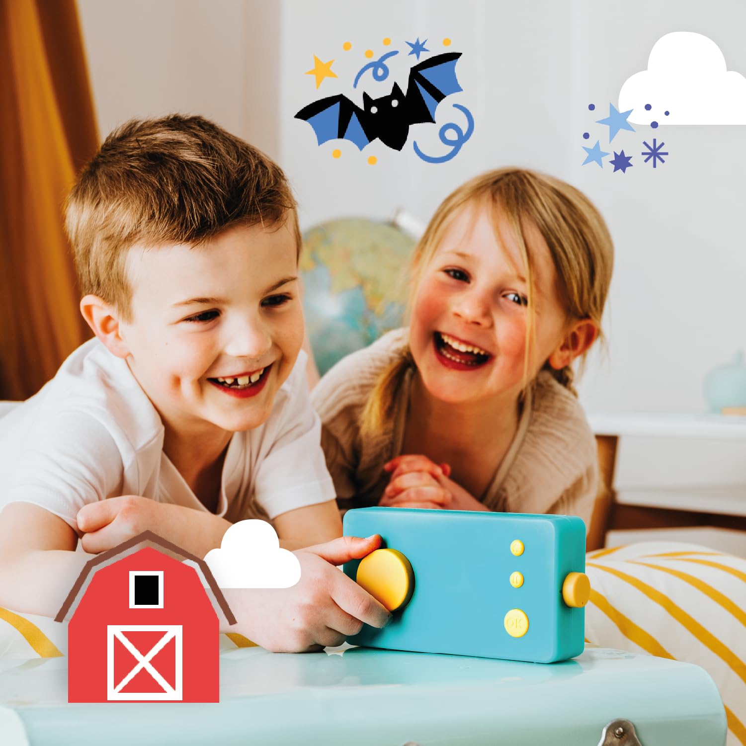 Lunii – Pack 3 Livres Audio interactifs pour Enfant dès 3 Ans - Prince d'enfer, Bienvenue chez Les Monstres, La Magie des Obake – Pack 36 Histoires, 4h10 d'écoute