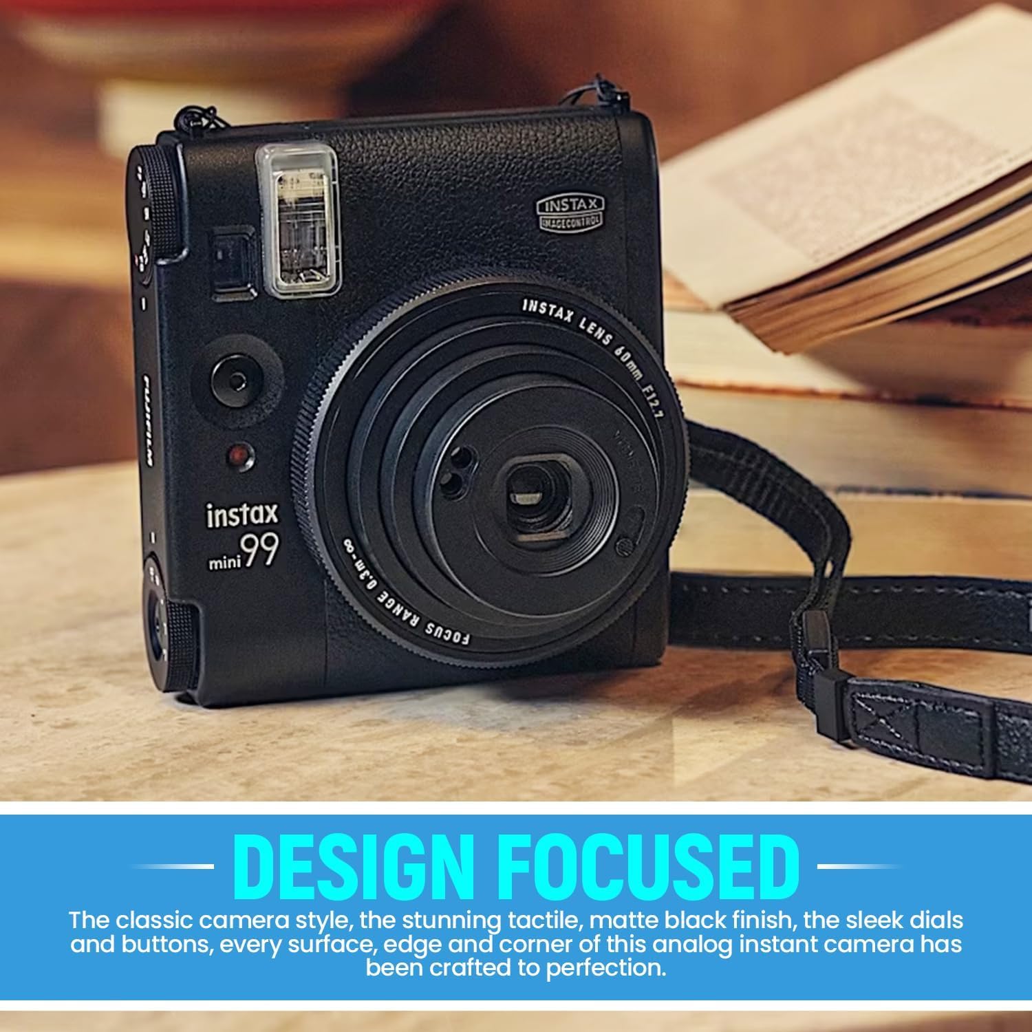 Amazon.com : Fujifilm Mini 99 Instax Film Camera (Black) + Instax