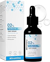 02% Hyaluronic Acid + PGA Face Serum with biosaccharide | Hydrates deeply, Boosts elasticity, Plumps skin | Men & Women, All Skin Types, 30ml