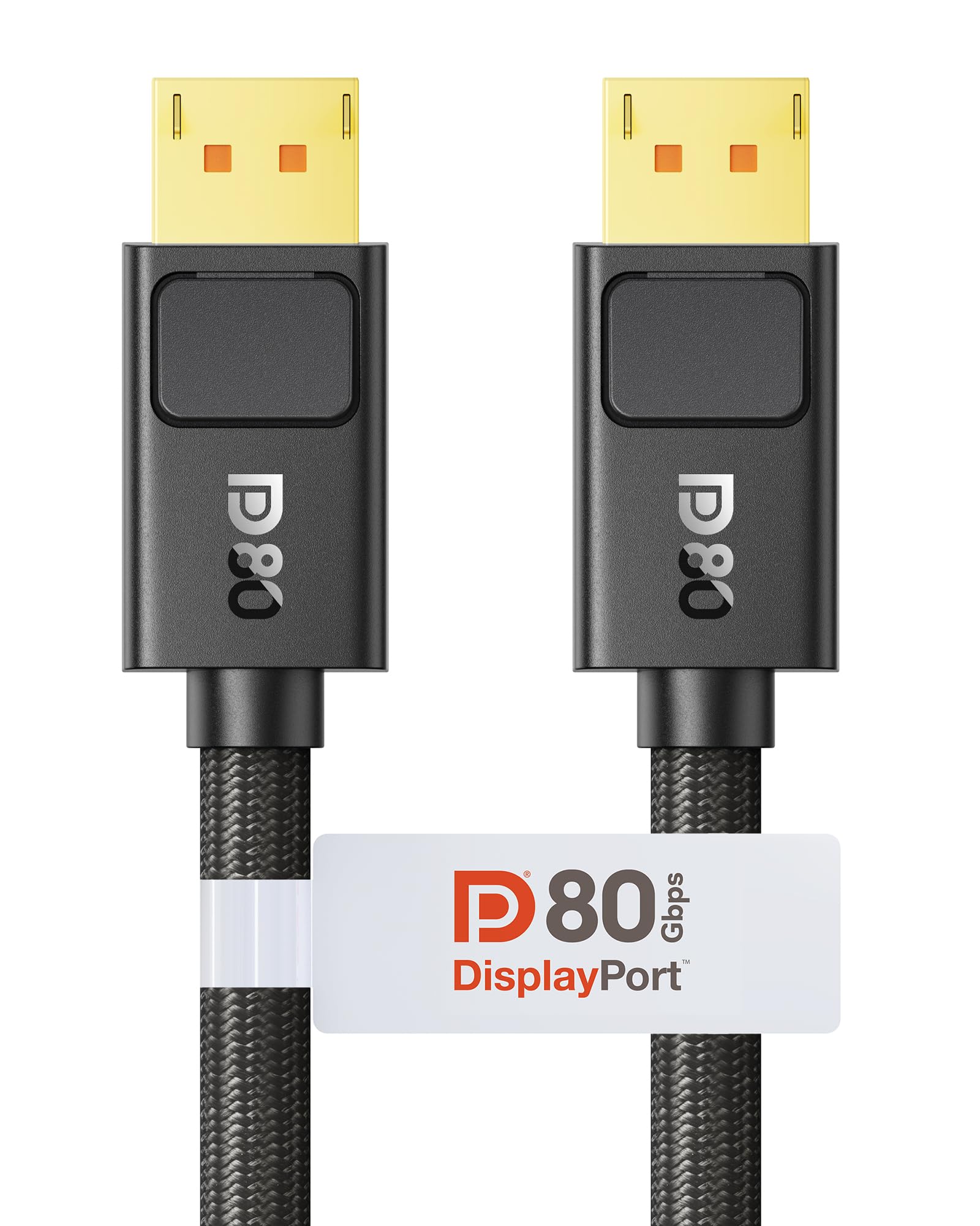 Silkland 80Gbps DisplayPort Cable 2.1 6.6FT