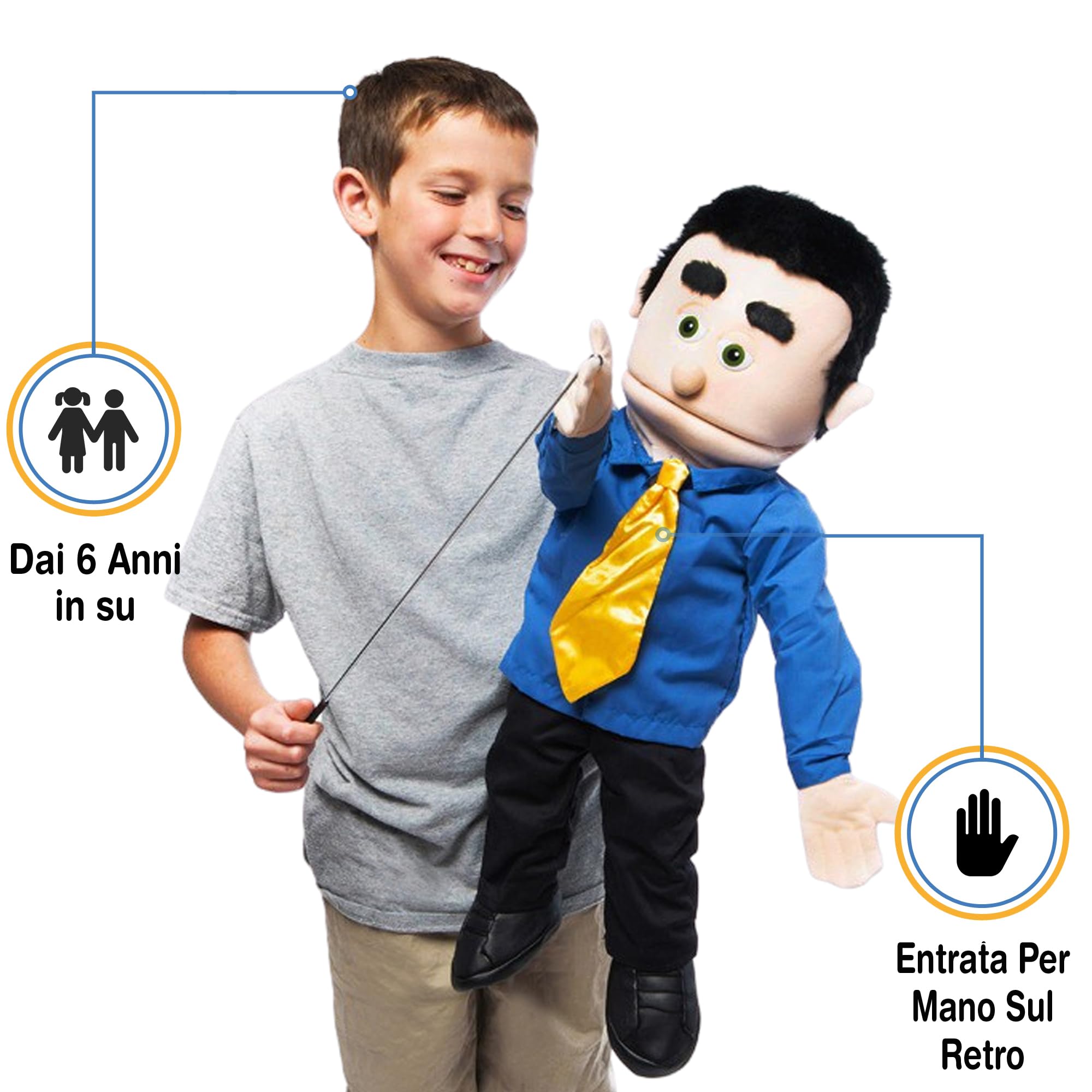 25 George Full Body Puppet by Silly Puppets