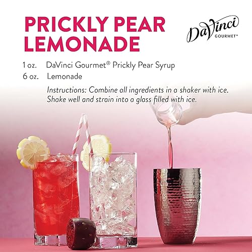 Miniatura 8 de DaVinci Gourmet - Jarabe de tuna, 25.4 onzas líquidas (paquete de 1)