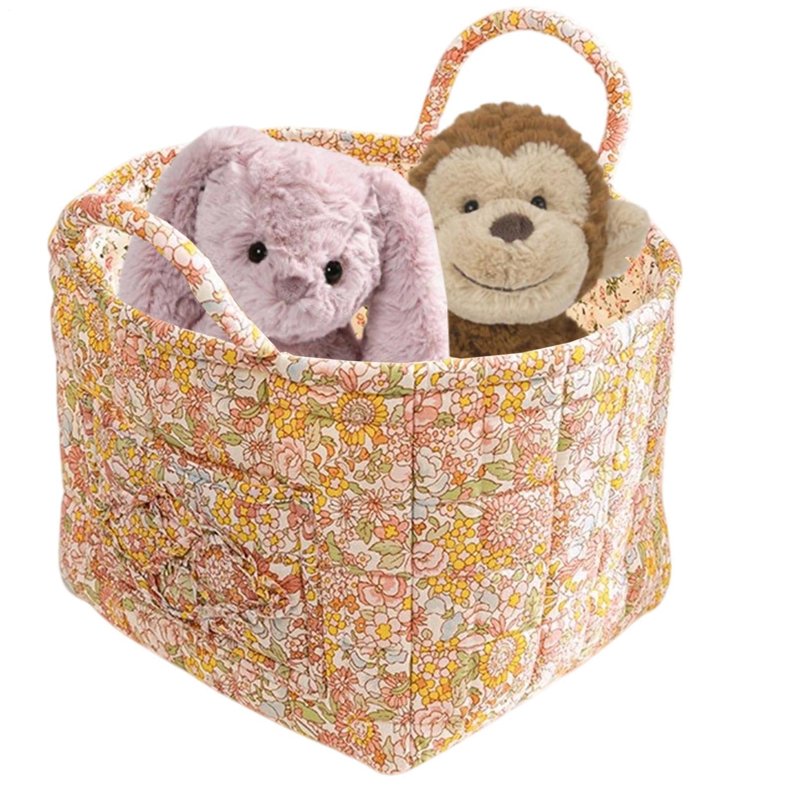 Fabric Baskets For Storage Large Capacity Boho Clothes Storage Basket