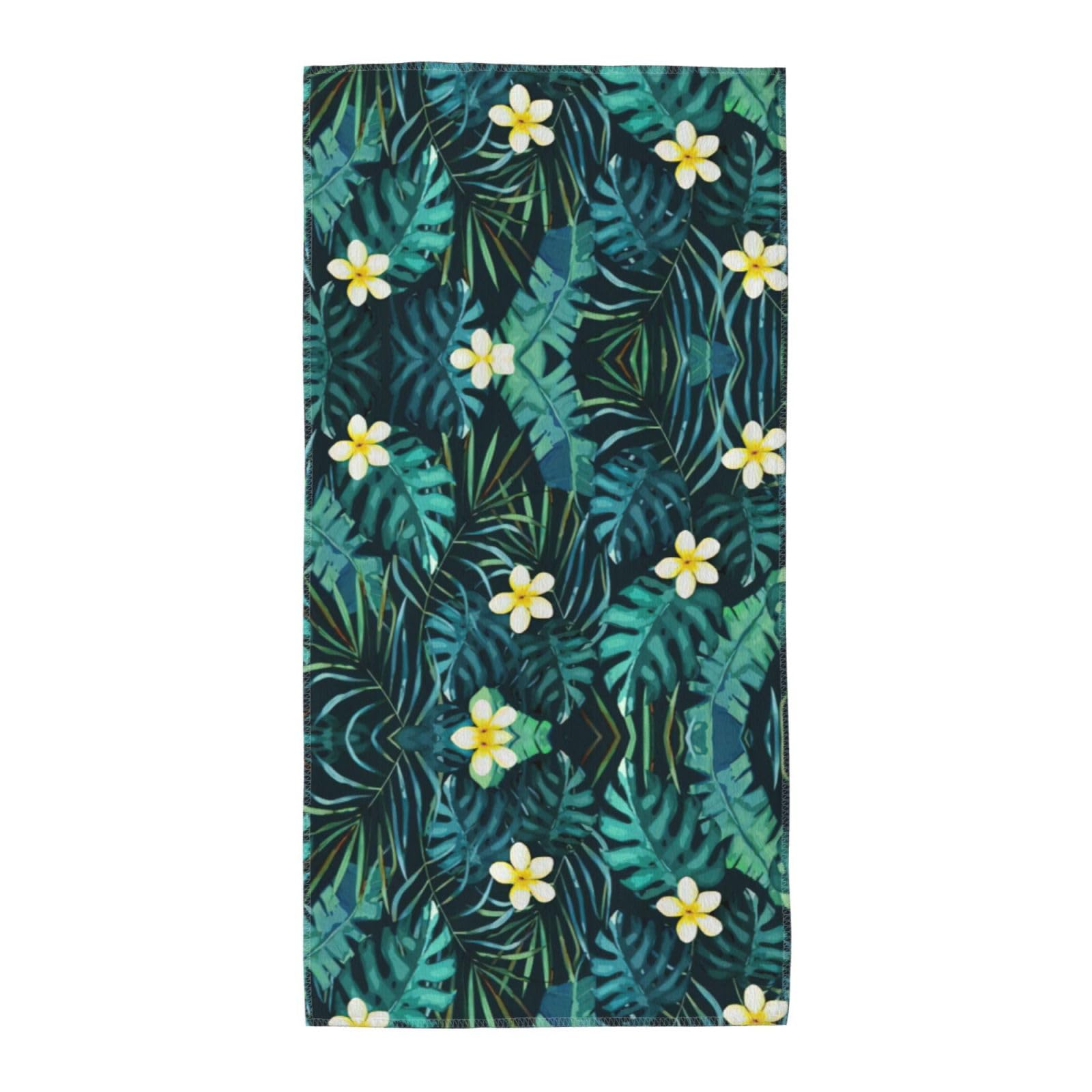 Hawaiian Soft Absorbent Long Towel For Gym Sports Picnic Leisure Use