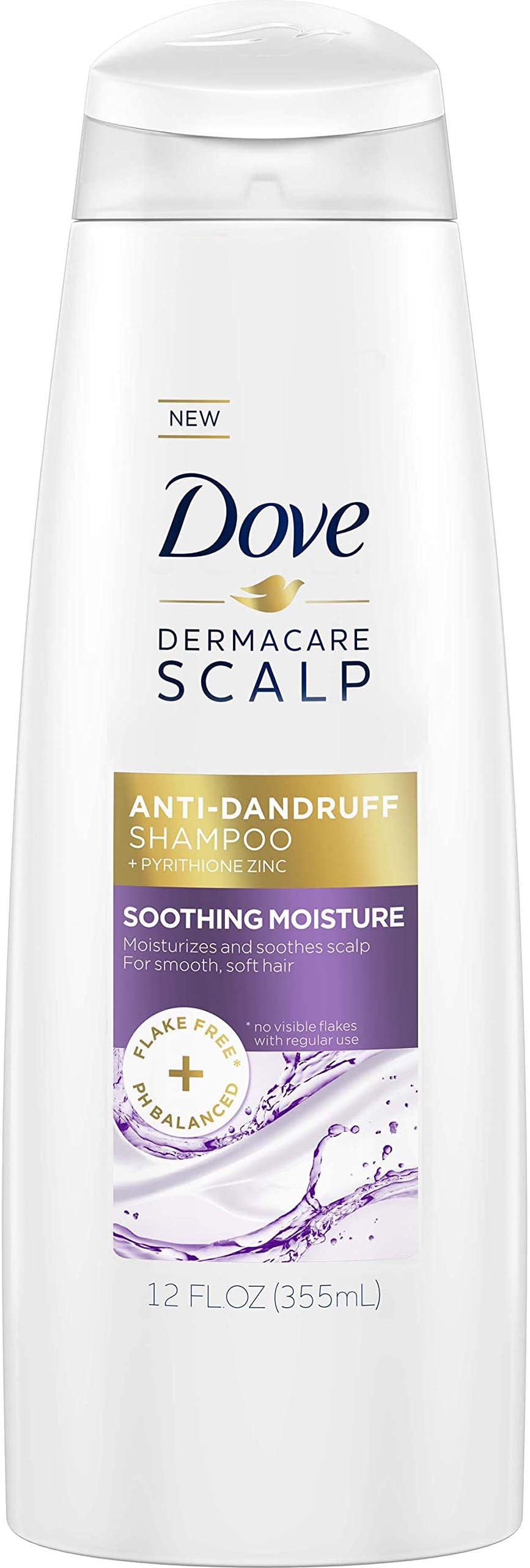 Dove Dermacare Scalp Anti-Dandruff Shampoo Soothing Moisture 12 oz