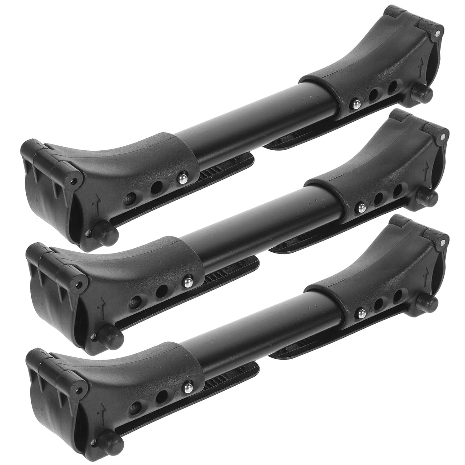 3pcs Stroller Connectors Aluminum Twin Pushchair Couplers for Secure Side Connection Lightweight Stroller Accessories for Twins and Siblings Outdoor Use
