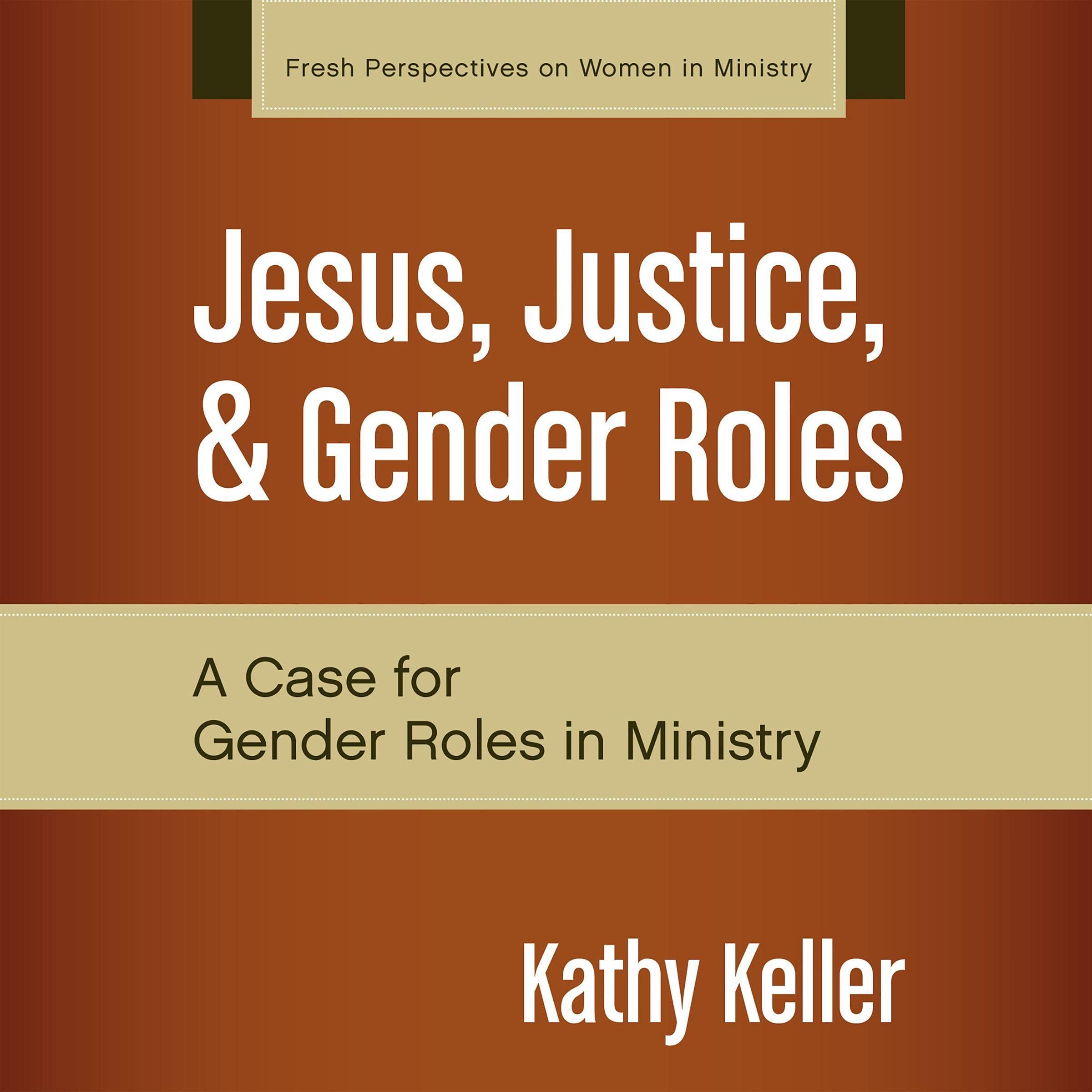 Cover art for Jesus, Justice, and Gender Roles
