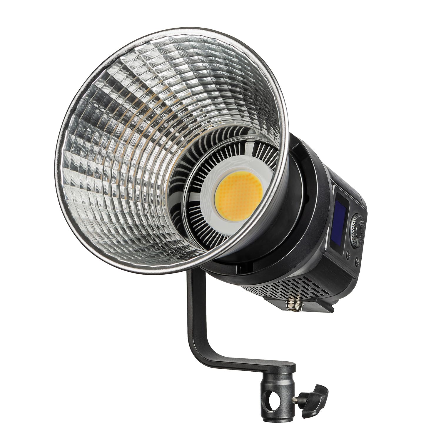 Walimex pro Niova 120 W Compact Bi Color ściemniana lampa wideo LED z reflektorem Bowens I światło studyjne z technologią COB LED I 3000-6500 K, CRI=95+ I natężenie światła regulowane w zakresie