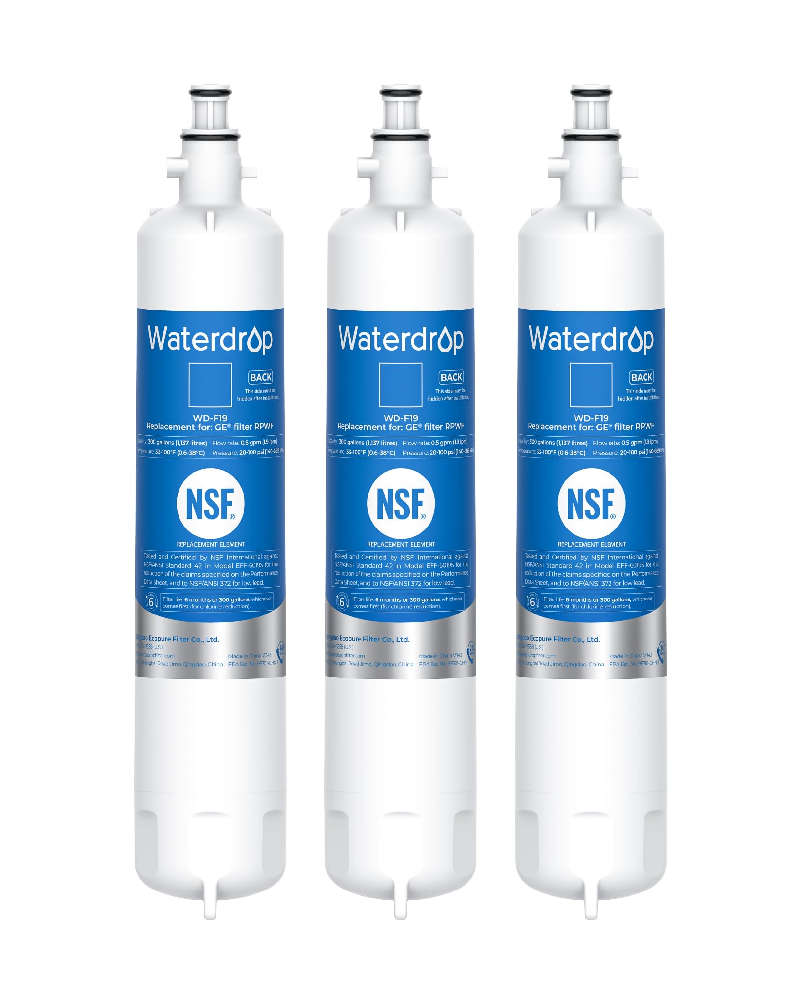 Waterdrop MPF15350 Replacement Refrigerator Water Filter