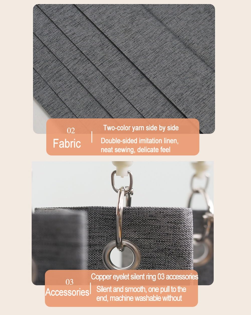 Tendina Sottolavello Cucina Adesiva, Tenda per Scaffale Antipolvere e Privacy, Tende a Soffietto per Porte Interne, Tendina Sottolavello, Mobile Lavatrice, Armadio(Beige,50x80cm)