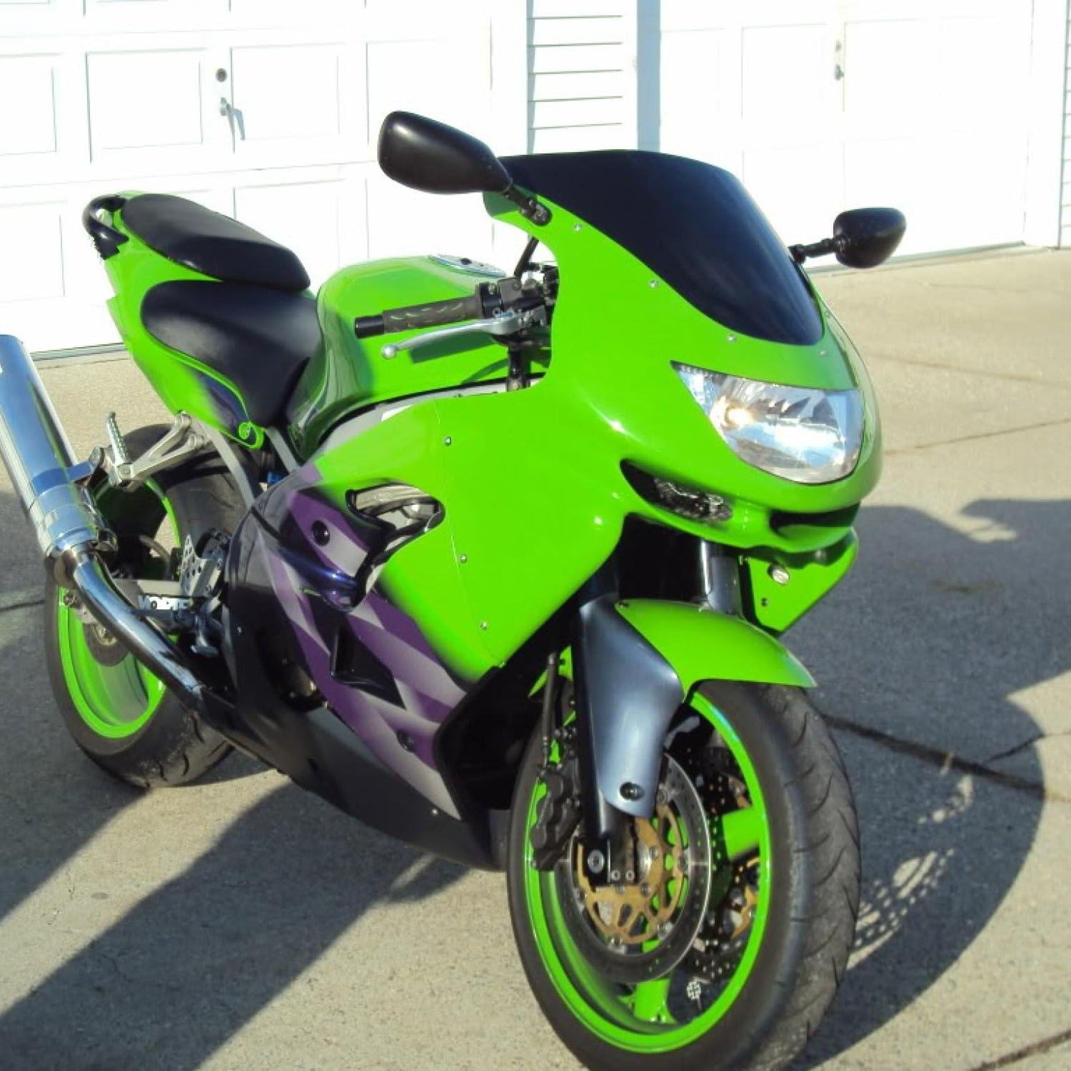 フロントスクリーン スクリーンバイザー フロントスクリーン スモーク NINJA ZX-4RR ZX-4R