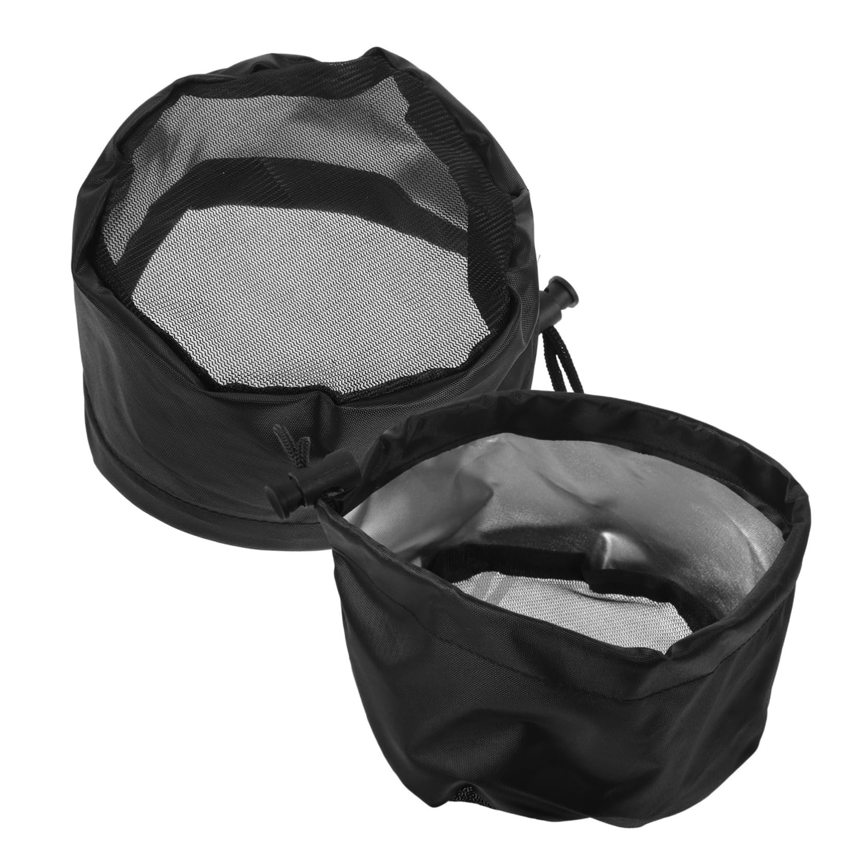 Cubiertas de ventilación para carpa de cultivo de tela Oxford TOYANDONA, negro, 4 piezas