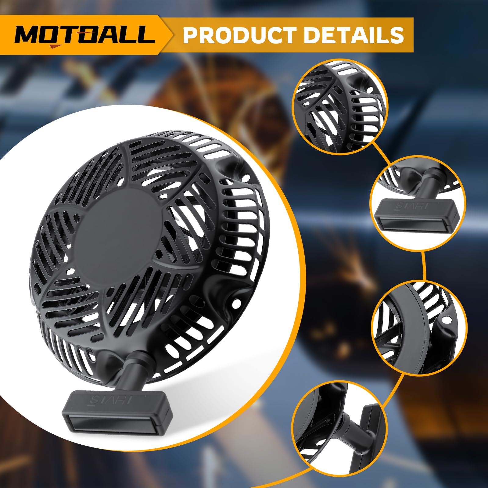 MOTOALL 17 165 11-S 1716511-S CH440 nuevo reemplazo Kohler Starter Recoil Asamblea