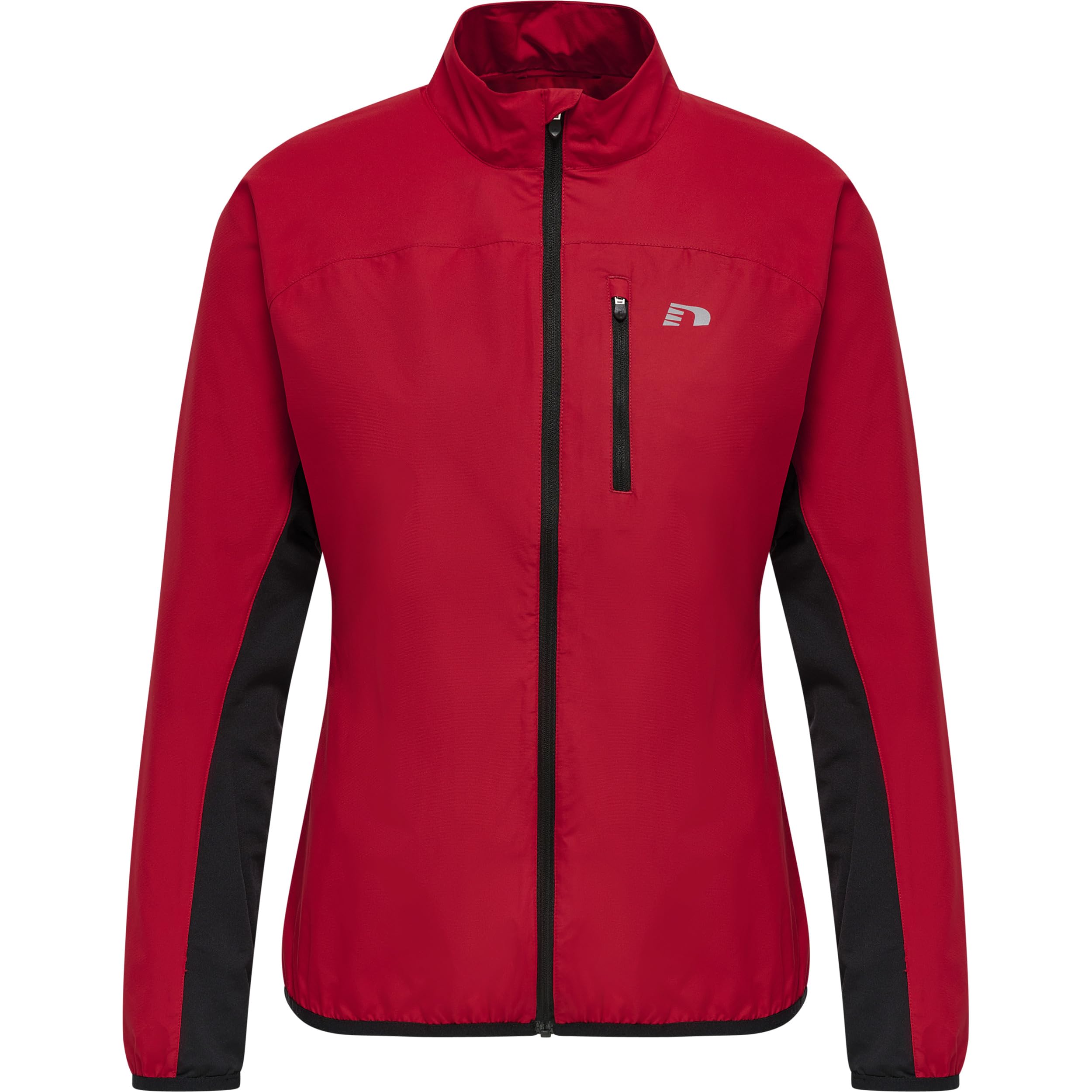Newline Damen Tango Red Reißverschluss Jacket Reflektierend Logo Women's Core Laufen Größe