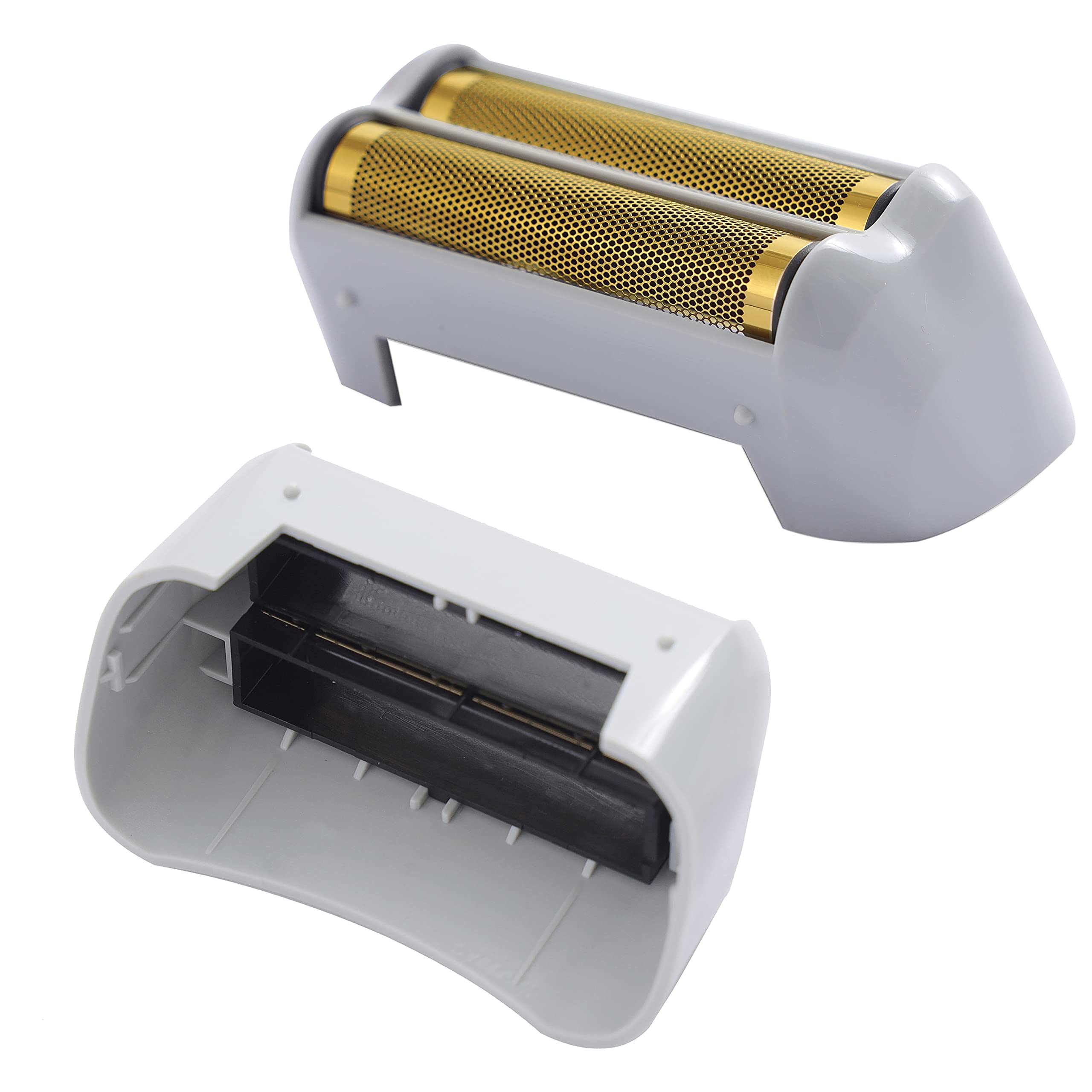 BESTBOMG Pièce De Rechange Lot de Feuilles de Rechange et Cutter en Aluminium de Titane Compatible avec Andis (TS-1) Pro Foil Lithium Titanium Foil Rasoir