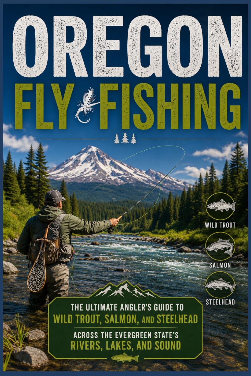 Oregon Fly Fishing: The Ultimate Angler's Guide to Wild Trout, Steelhead, and Salmon Across the Beaver State's Legendary Rivers and Hidden Streams