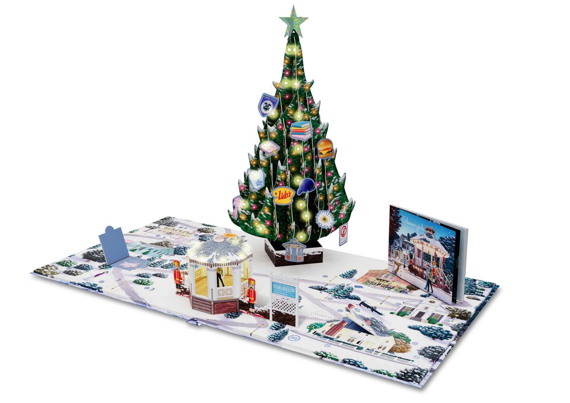 Gilmore Girls: Christmas in Stars Hollow: The Official Pop-Up, Light-Up Advent Calendar