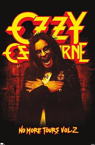 Trends International Ozzy Osbourne - Póster de pared No More Tours