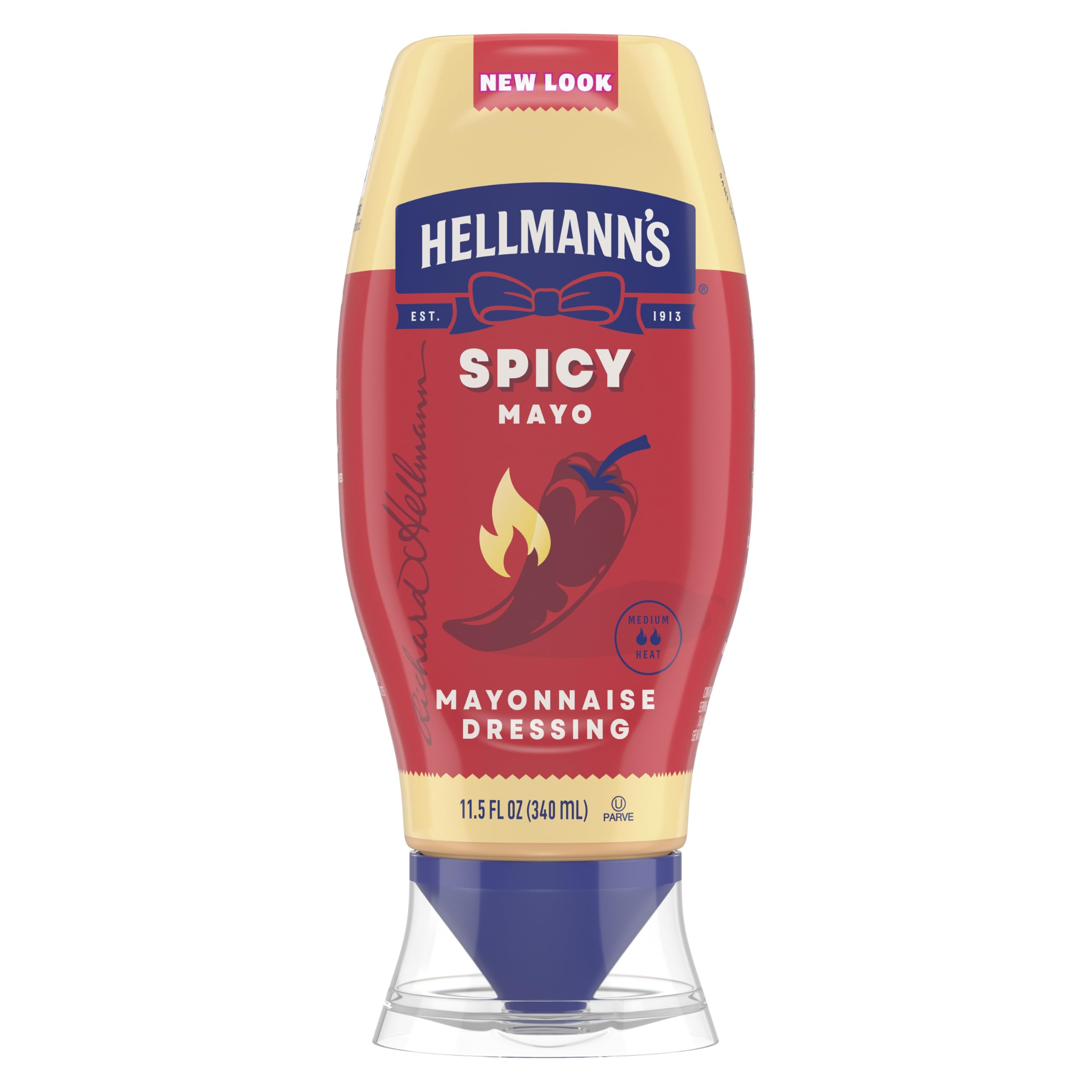 Amazon.com : Hellmann's Spicy Mayonnaise Dressing Squeeze Bottle