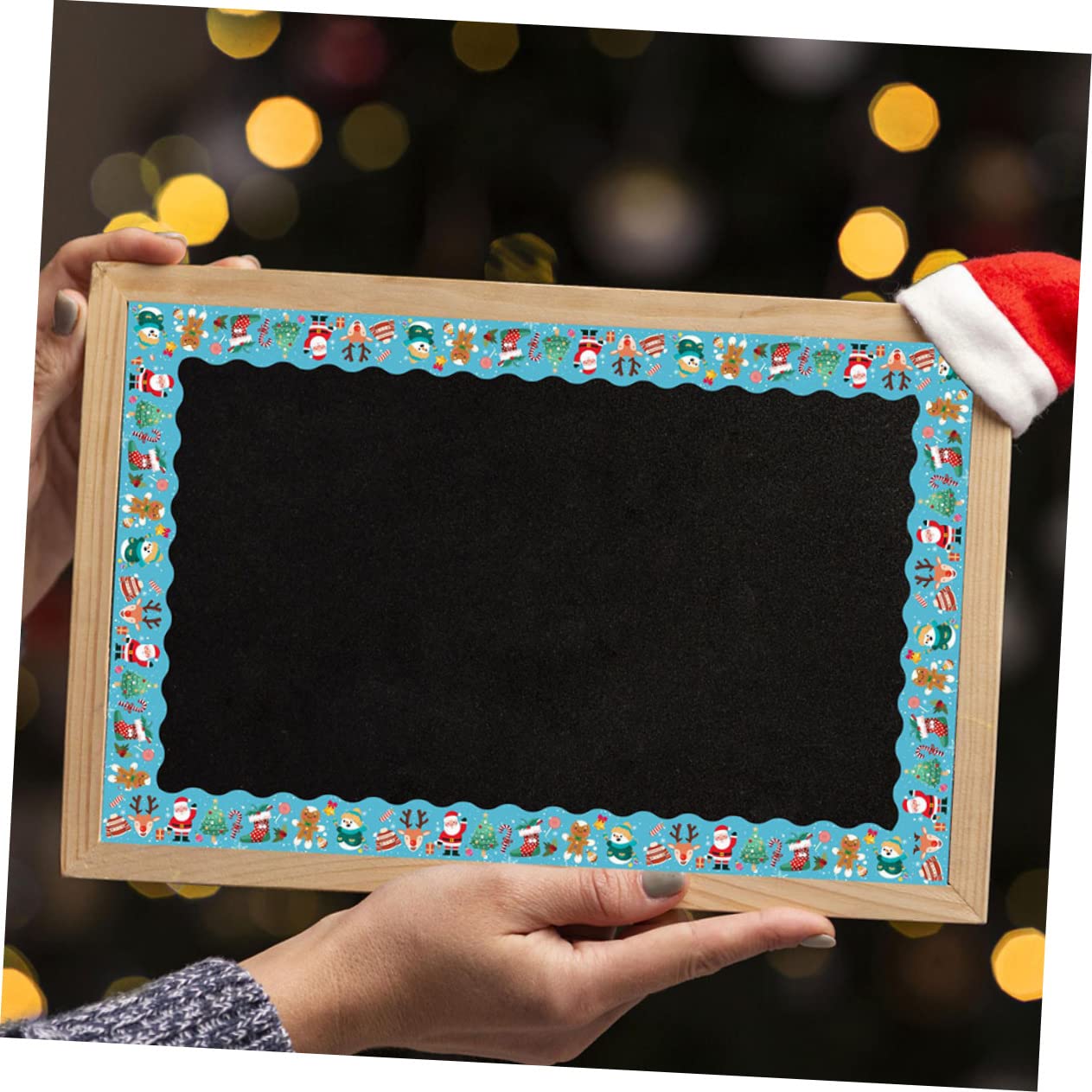 59ft Christmas Borders Trim Wall Decals Sticker For School